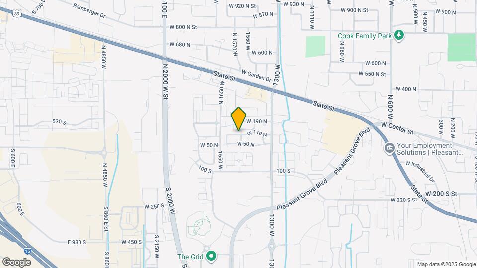 1546 W 110 N Map and Location Details