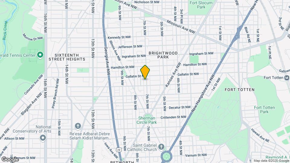 5012 7th St NW Map and Location Details