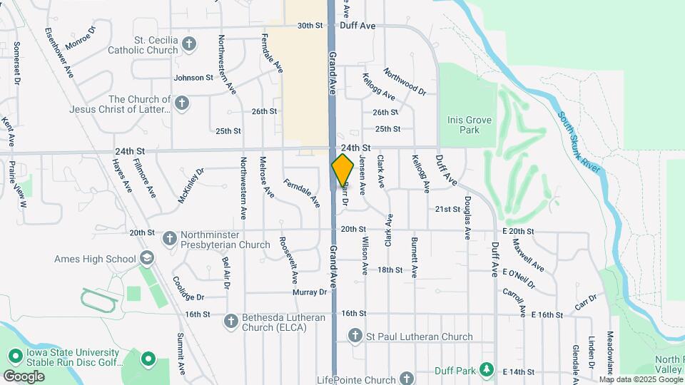 2117 Barr Dr Mapa y Detalles de la Ubicación