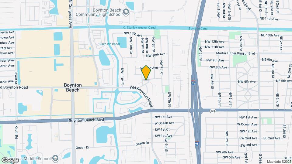 401 NW 8th Ct Map and Location Details