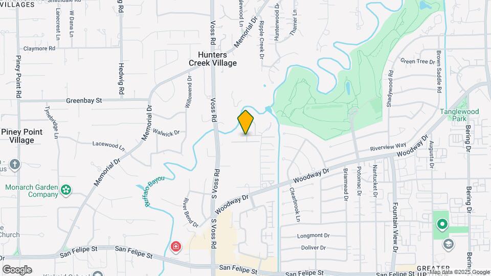 6453 Bayou Glen Rd Map and Location Details