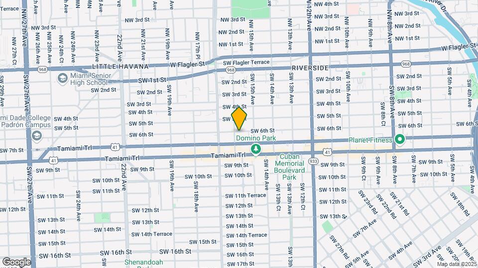 1580 SW 6th St Map and Location Details