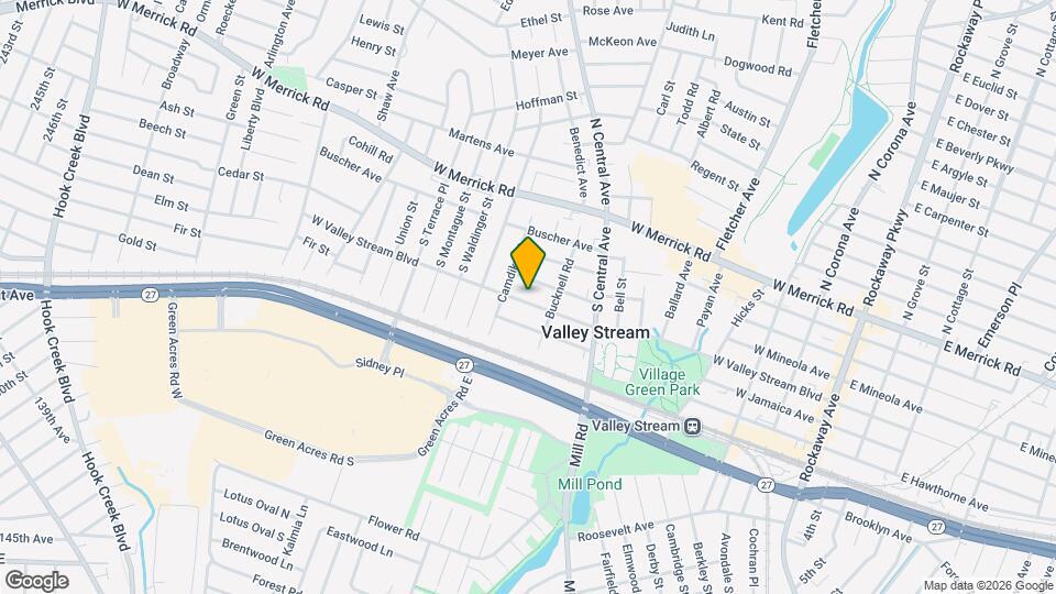 321 W Valley Stream Blvd, Unit 1 Map and Location Details