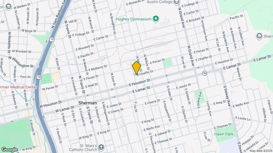 704 Chaffin St Map and Location Details