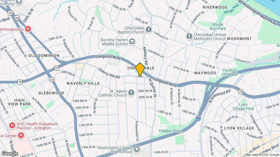 4076 Cherry Hill Rd Map and Location Details