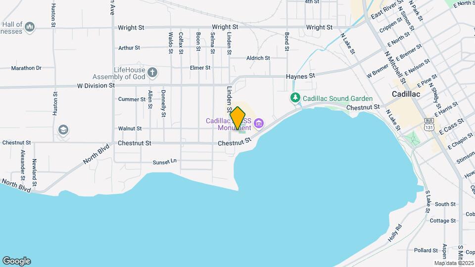 532 Cedar St Map and Location Details