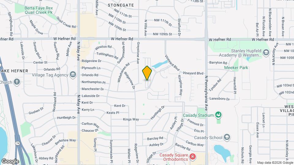 2455 Manchester Dr Map and Location Details