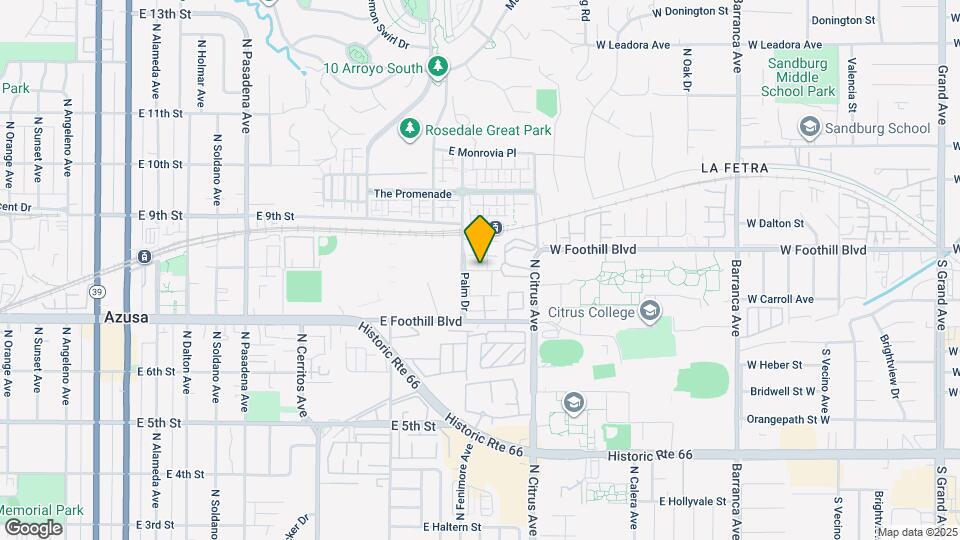 779 N Sequoia Ln Map and Location Details