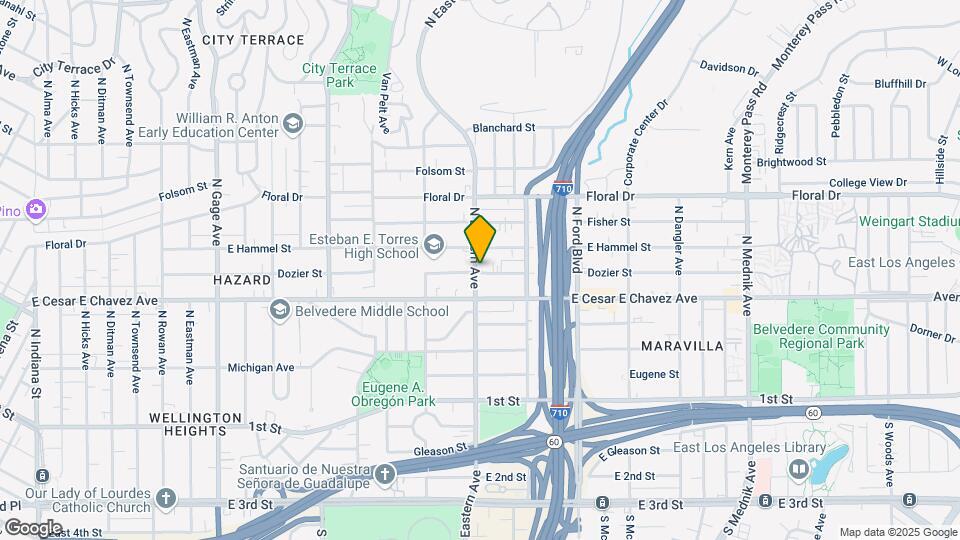 4307-4309 Dozier St Map and Location Details