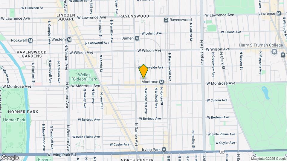 4402 N Winchester Ave Map and Location Details