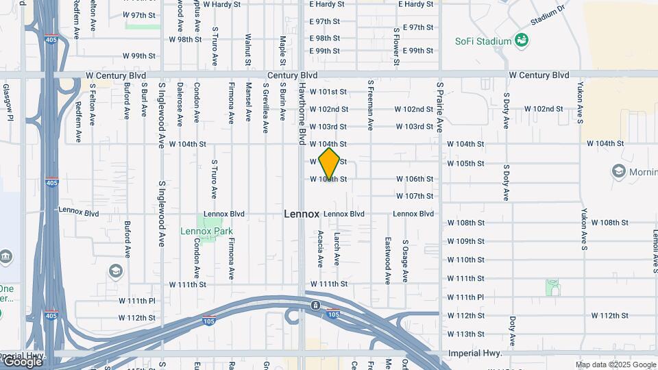 4312-4316 SW 106th St Map and Location Details