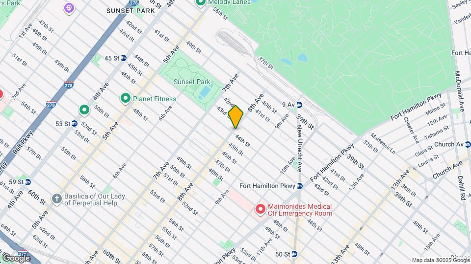 4317 8th Ave Map and Location Details