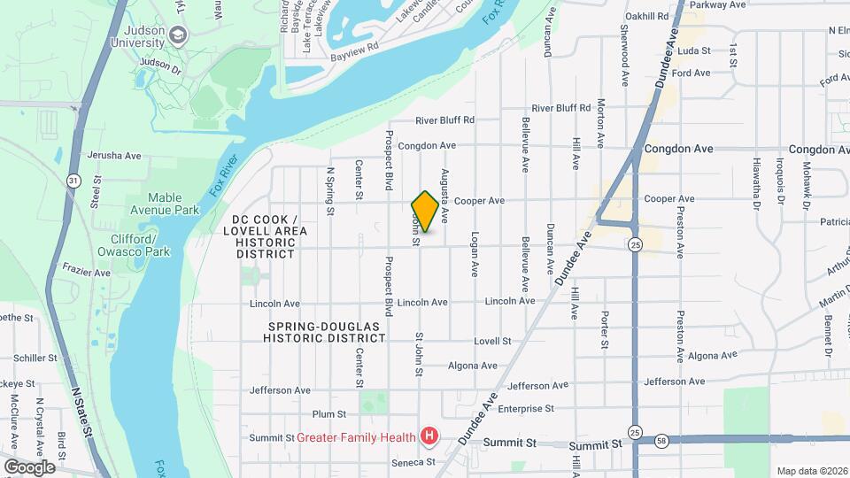 358 Slade Ave Mapa y Detalles de la Ubicación