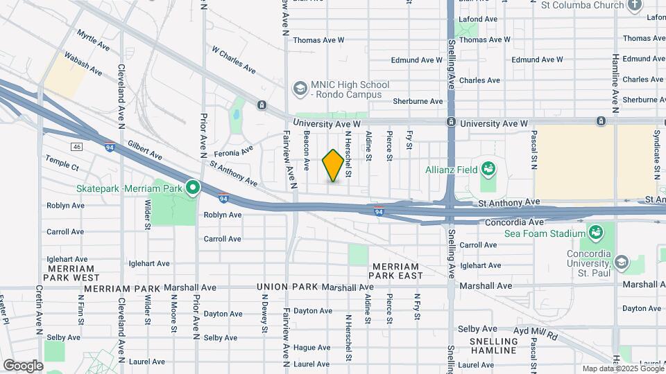 382 Wheeler St N, Unit #2 Map and Location Details