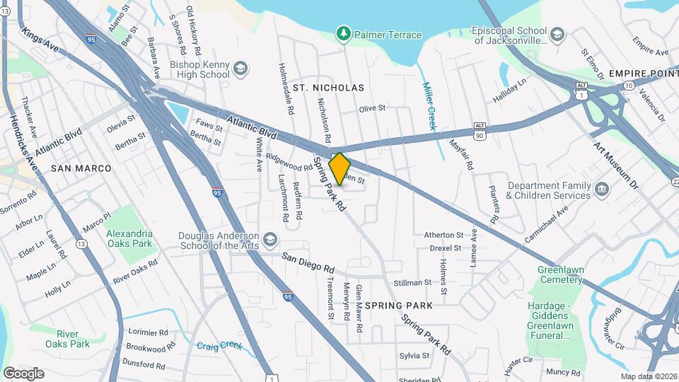 3114 Belden Cir Map and Location Details