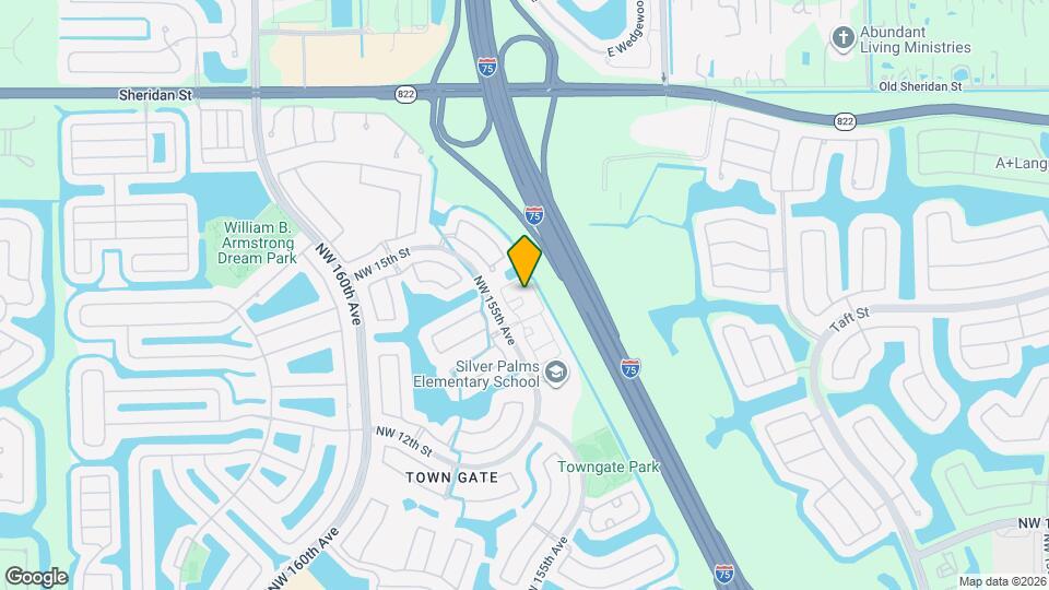 1435 NW 154th Ln Map and Location Details