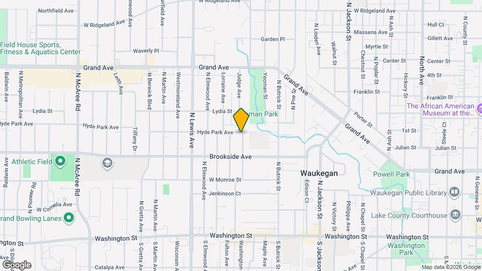 1601 Hyde Park Ave, Unit 1 Map and Location Details
