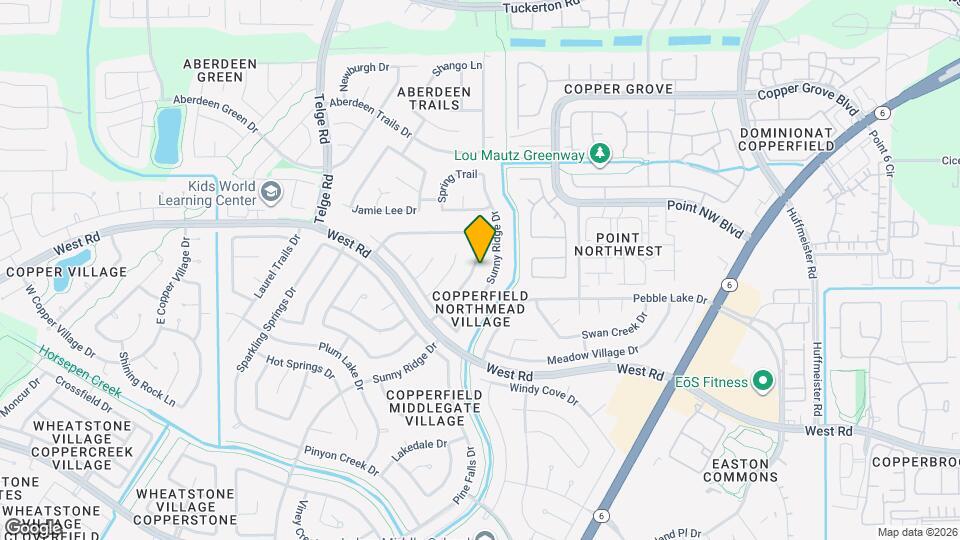 8610 Lake Crystal Dr Map and Location Details