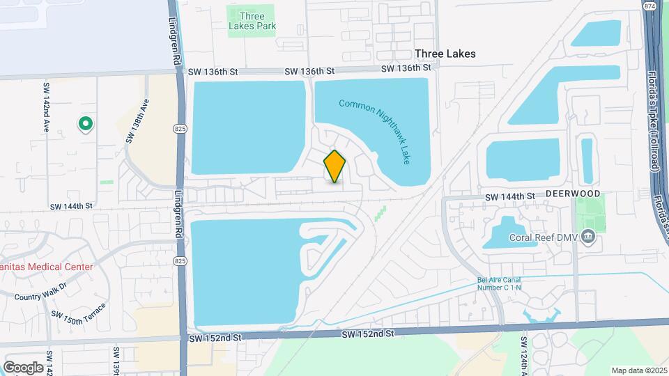 13017 SW 143rd Terrace Map and Location Details