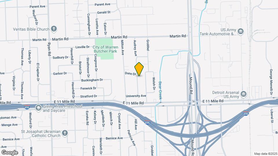 27428 Audrey Ave Map and Location Details
