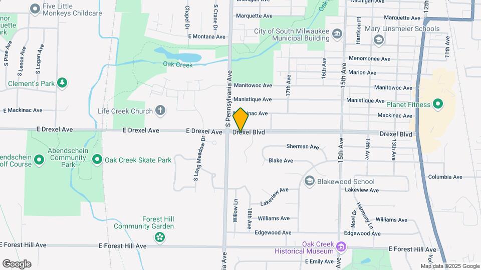 1825 Drexel Blvd Map and Location Details