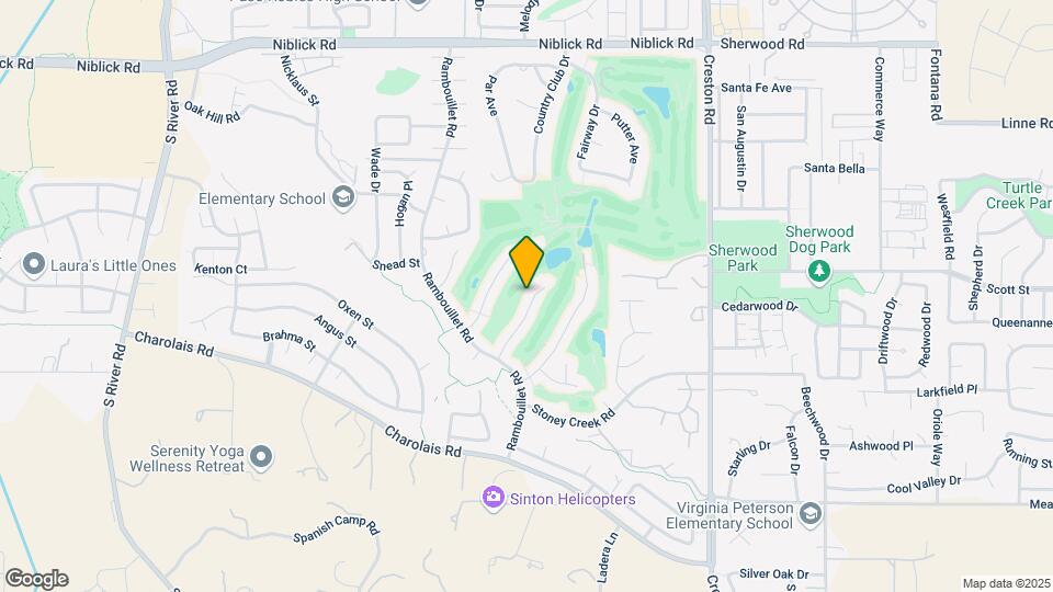 925 Inverness Dr Map and Location Details