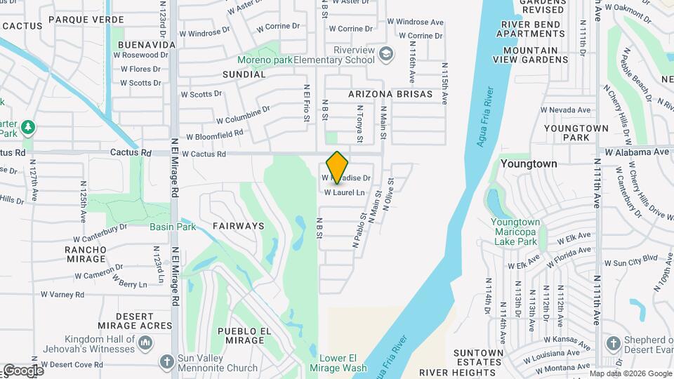 11826 W Laurel Ln Map and Location Details