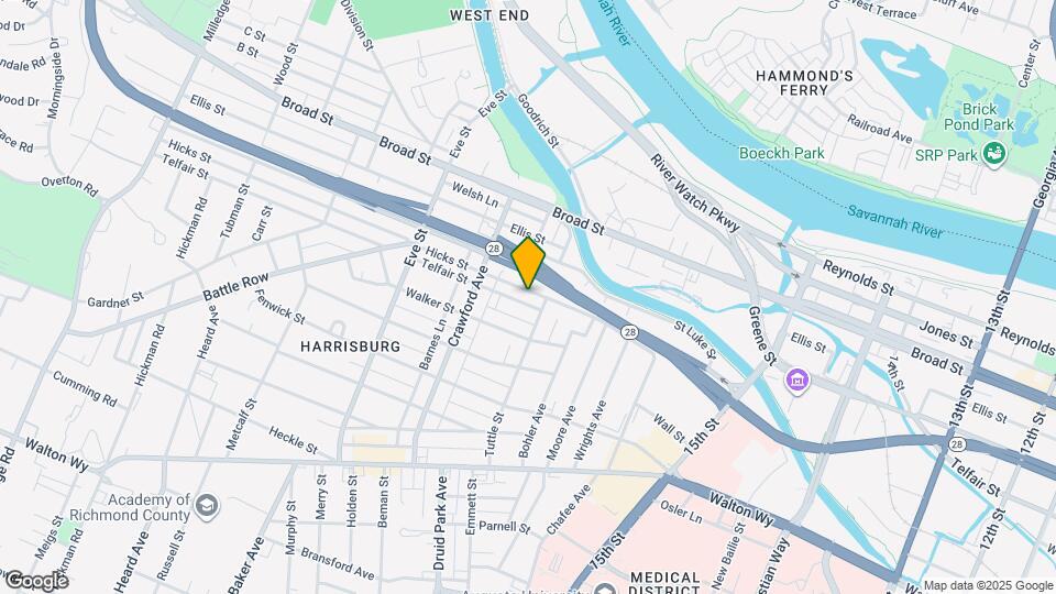 1718 Hicks St Map and Location Details