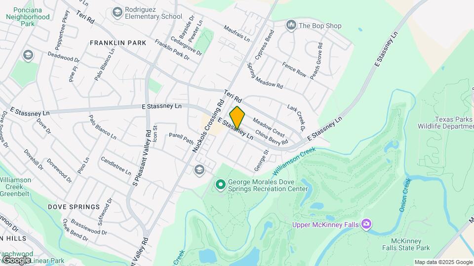 5412 Mesquite Grove Rd Map and Location Details