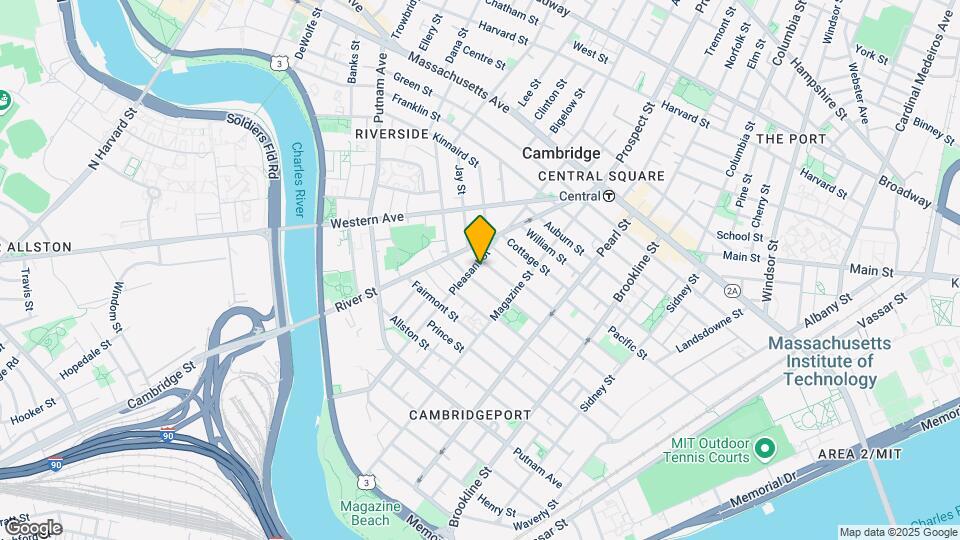 62 Pleasant St, Unit 3 Mapa y Detalles de la Ubicación