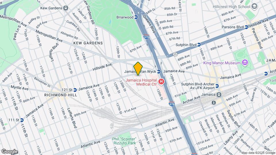 87-12 133rd St Map and Location Details