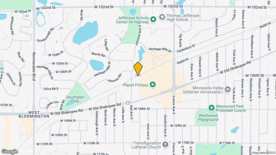 10610 Johnson Cir, Unit 10610 Johnson Cir Map and Location Details