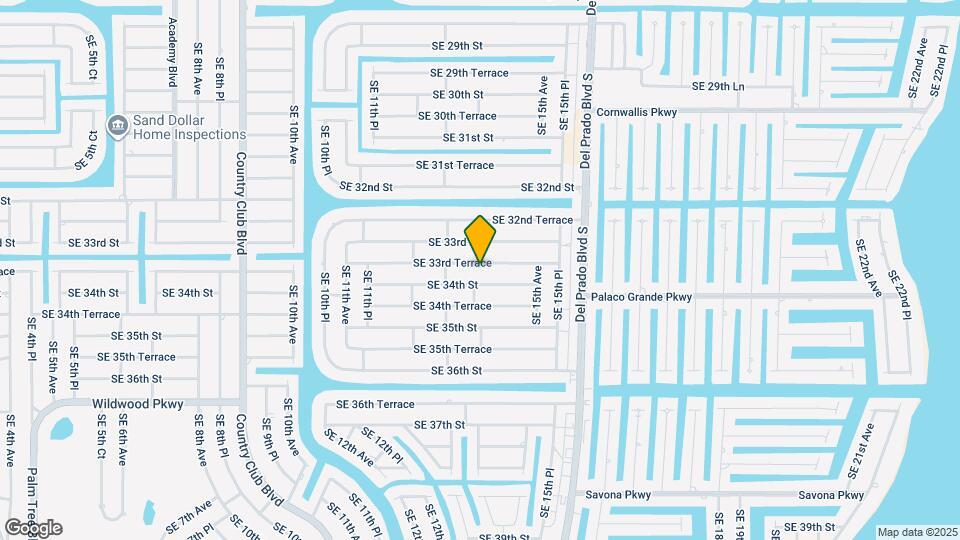 1322 SE 33rd Terrace Map and Location Details