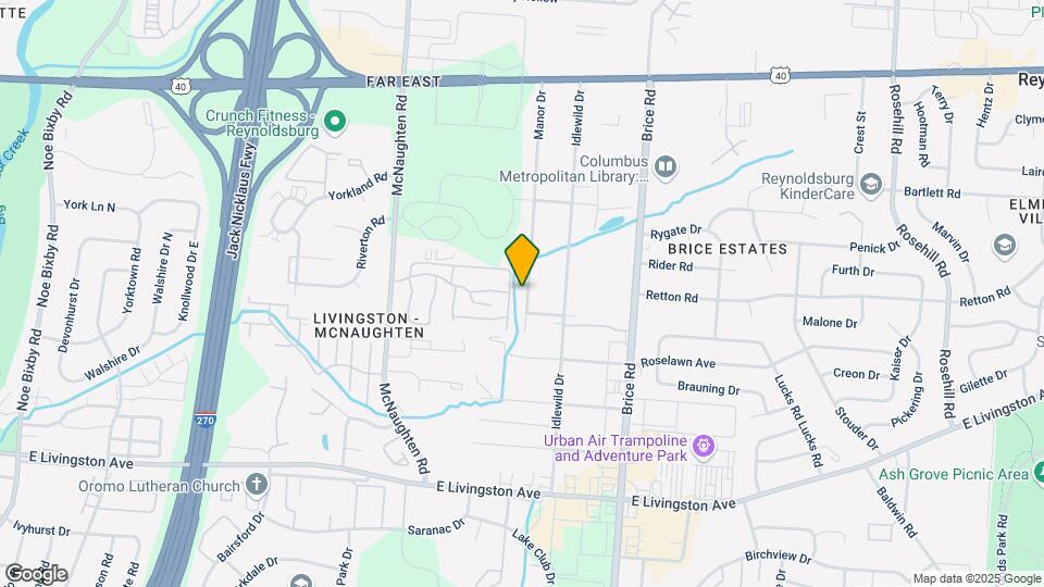 1509 Manor Dr Map and Location Details