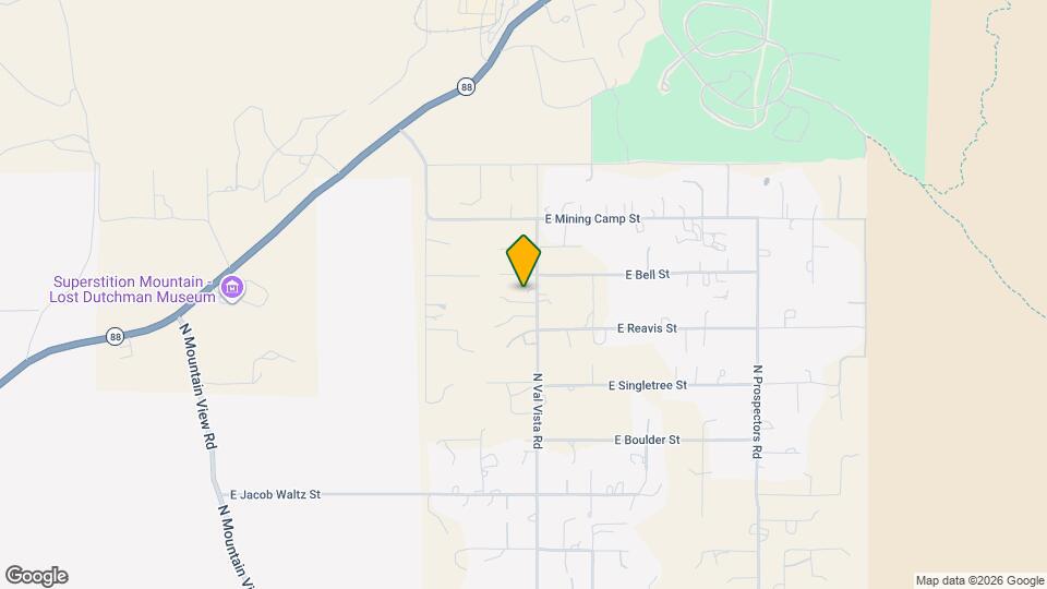 3528 N Val Vista Rd Map and Location Details