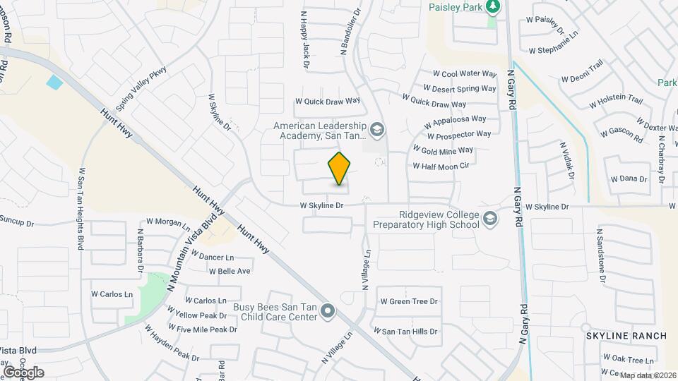 2472 W Wrangler Way, Unit 1123 Map and Location Details