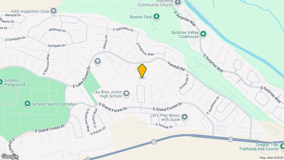 4160 E Carnation Ct Mapa y Detalles de la Ubicación