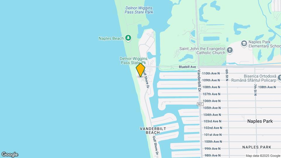 Vanderbilt Gulfside Mapa y Detalles de la Ubicación