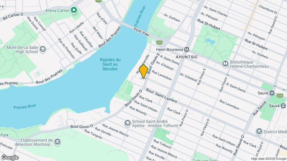 51 Gouin Boul E Map and Location Details