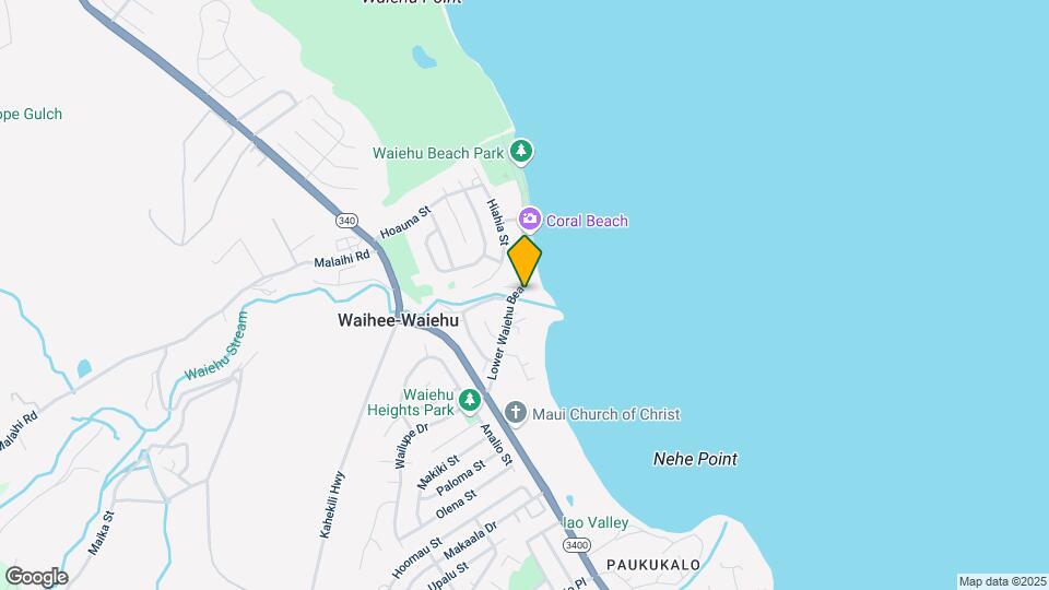 140 Lower Waiehu Beach Rd Mapa y Detalles de la Ubicación