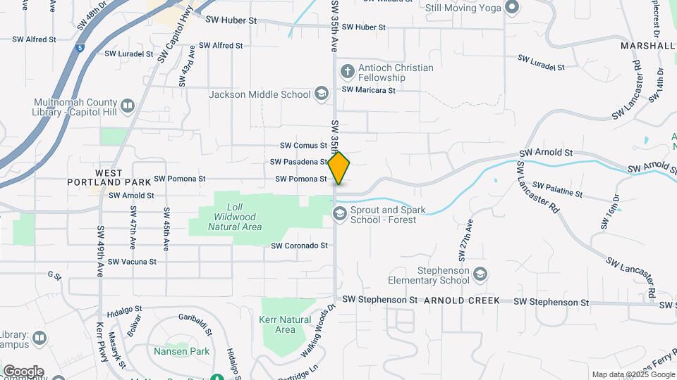 11122 SW 35th Ave Mapa y Detalles de la Ubicación