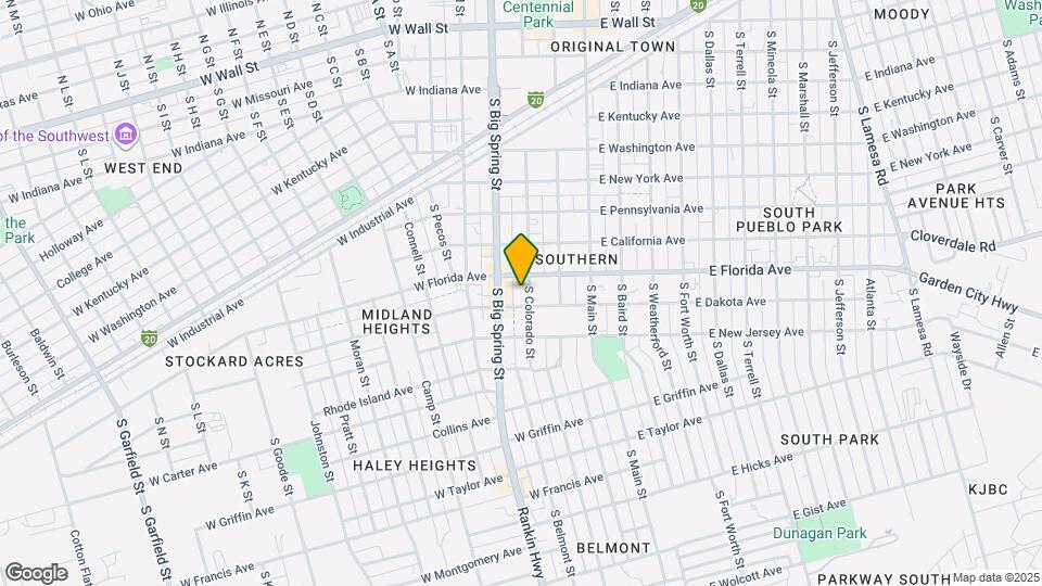 906 S Colorado St, Unit #1 Map and Location Details