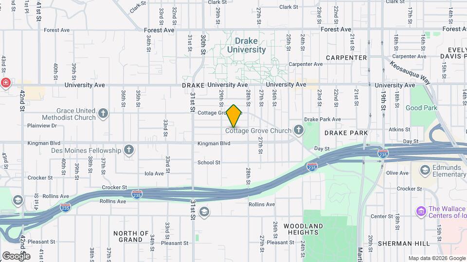 2826 Rutland Ave Map and Location Details