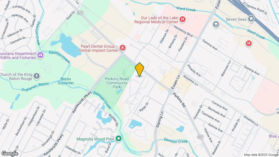 7248 Perkins Rd Map and Location Details