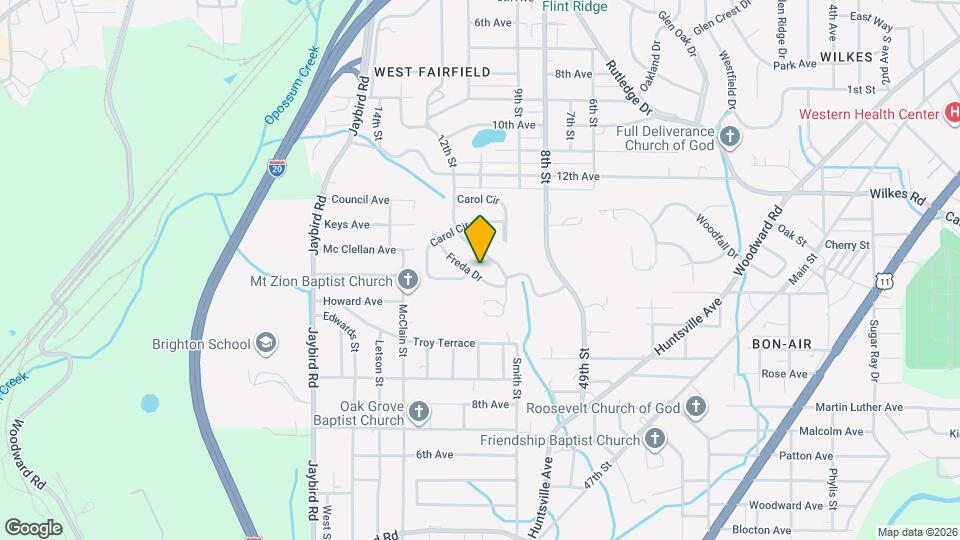 1437 Freda Dr Mapa y Detalles de la Ubicación