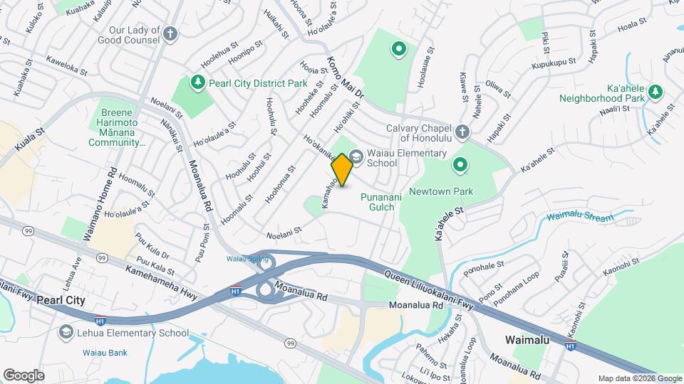 98-1401-1401 Kamahao St Map and Location Details