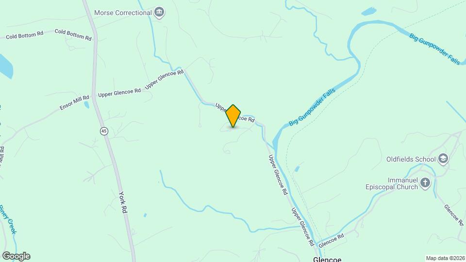 1022 Upper Glencoe Rd Map and Location Details