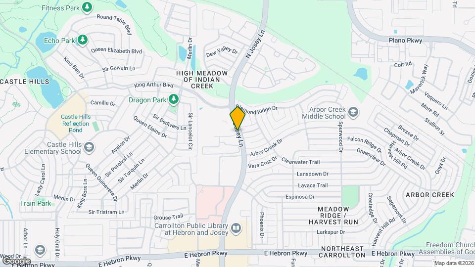 1901 Golden Trail Ct Map and Location Details