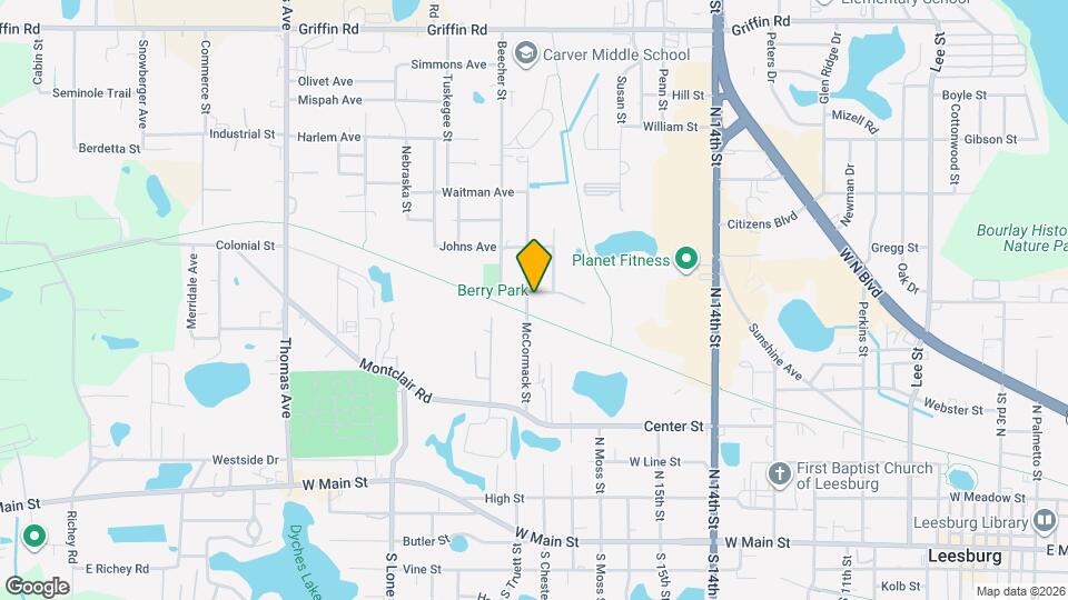 716 McCormack St Map and Location Details