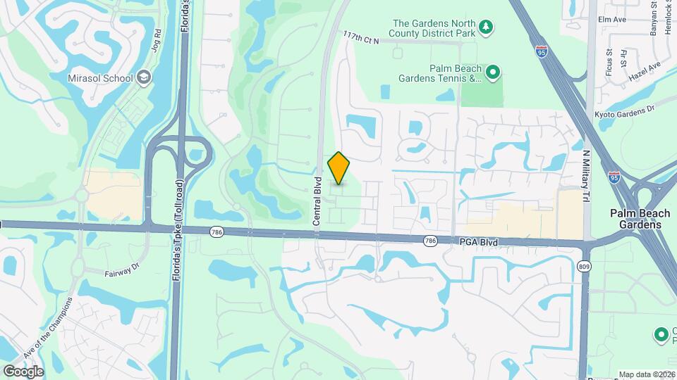 3121 Yorkshire Ln Map and Location Details